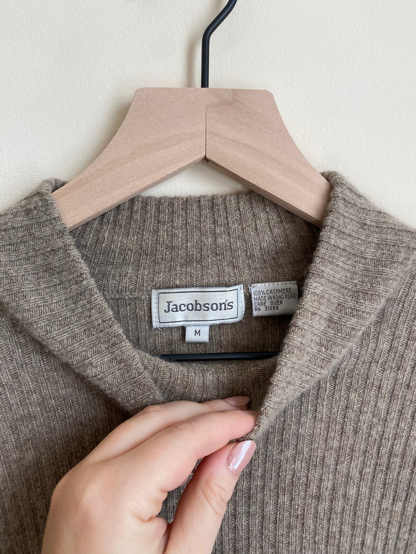 Vintage Cashmere Turtleneck