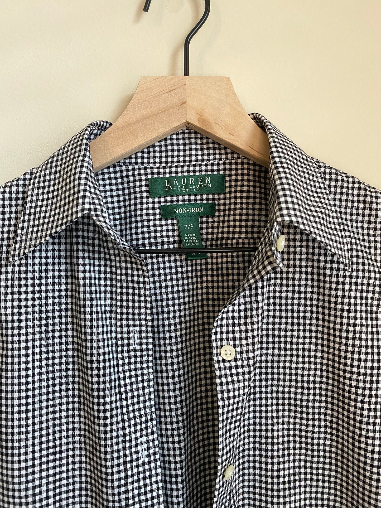 Ralph Lauren Gingham Vest