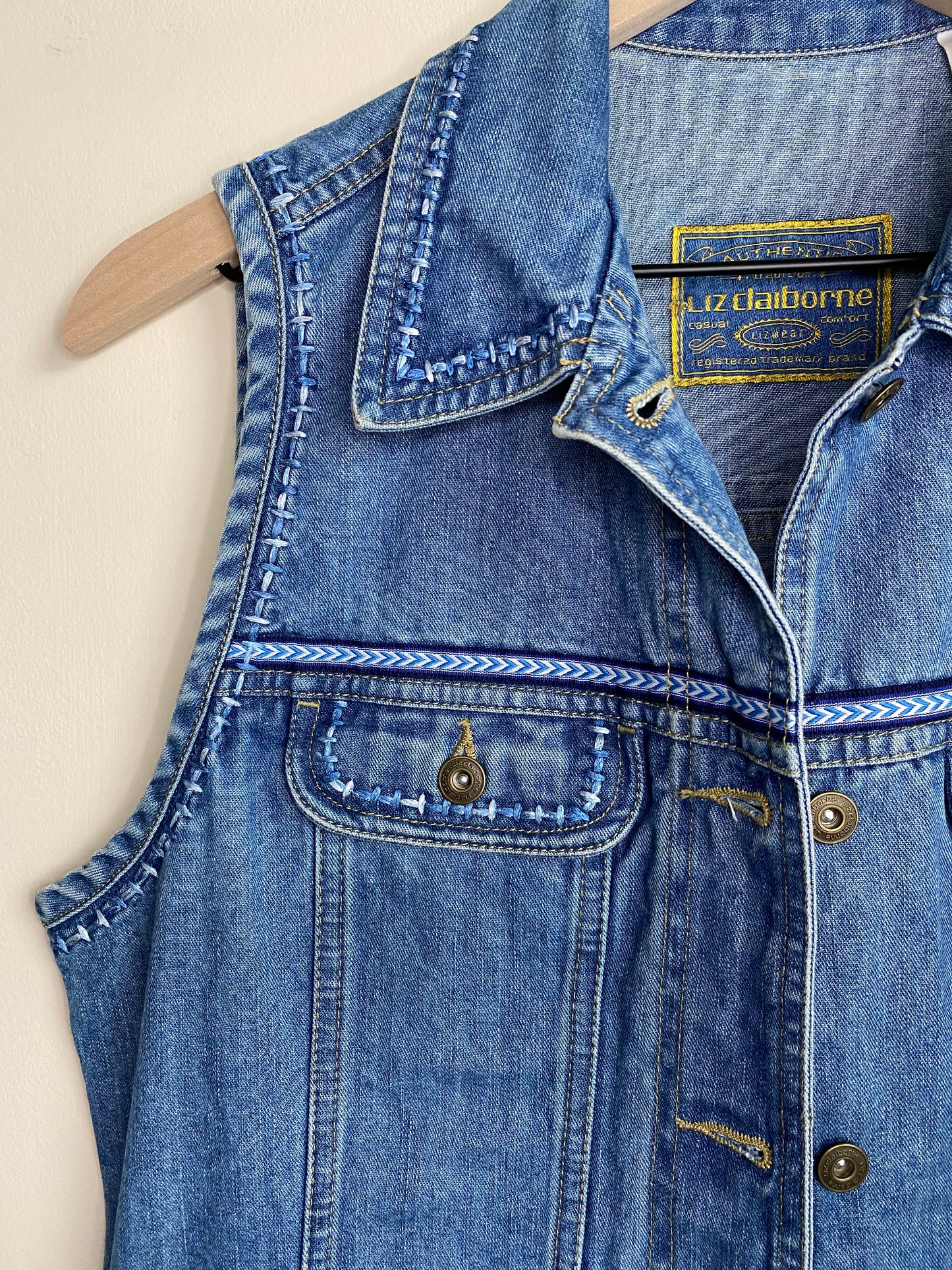 Vintage Denim Vest