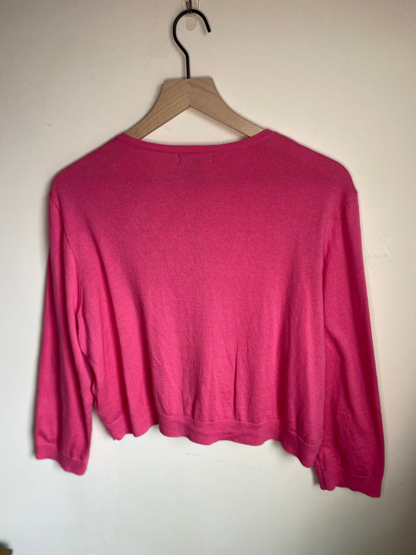 Hot Pink Mini Cardigan