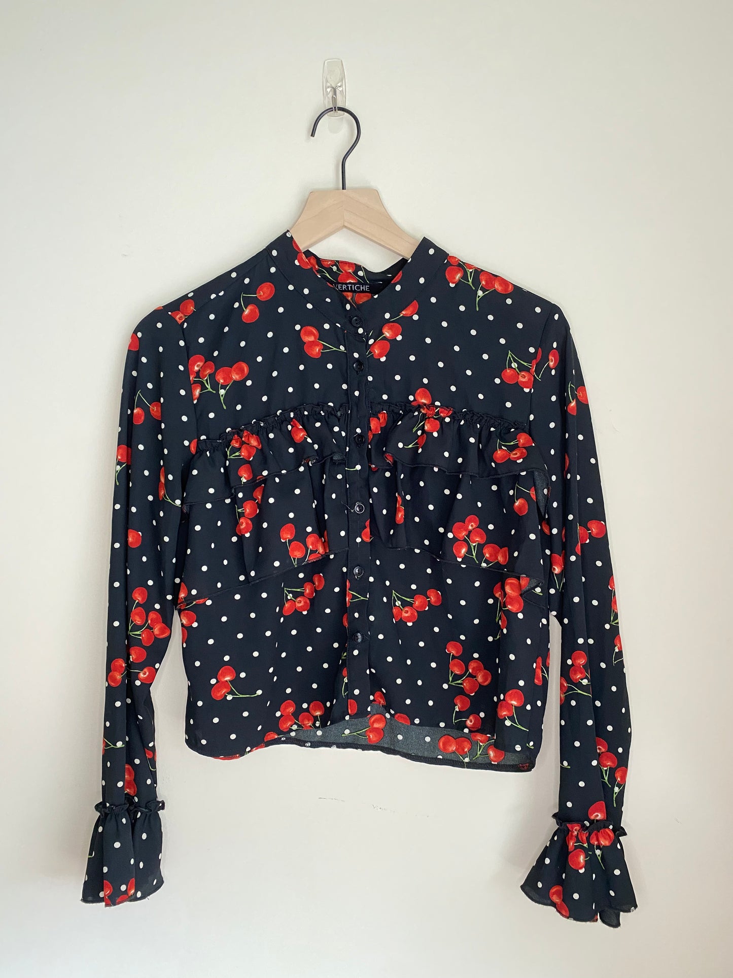 Vintage Cherry Blouse