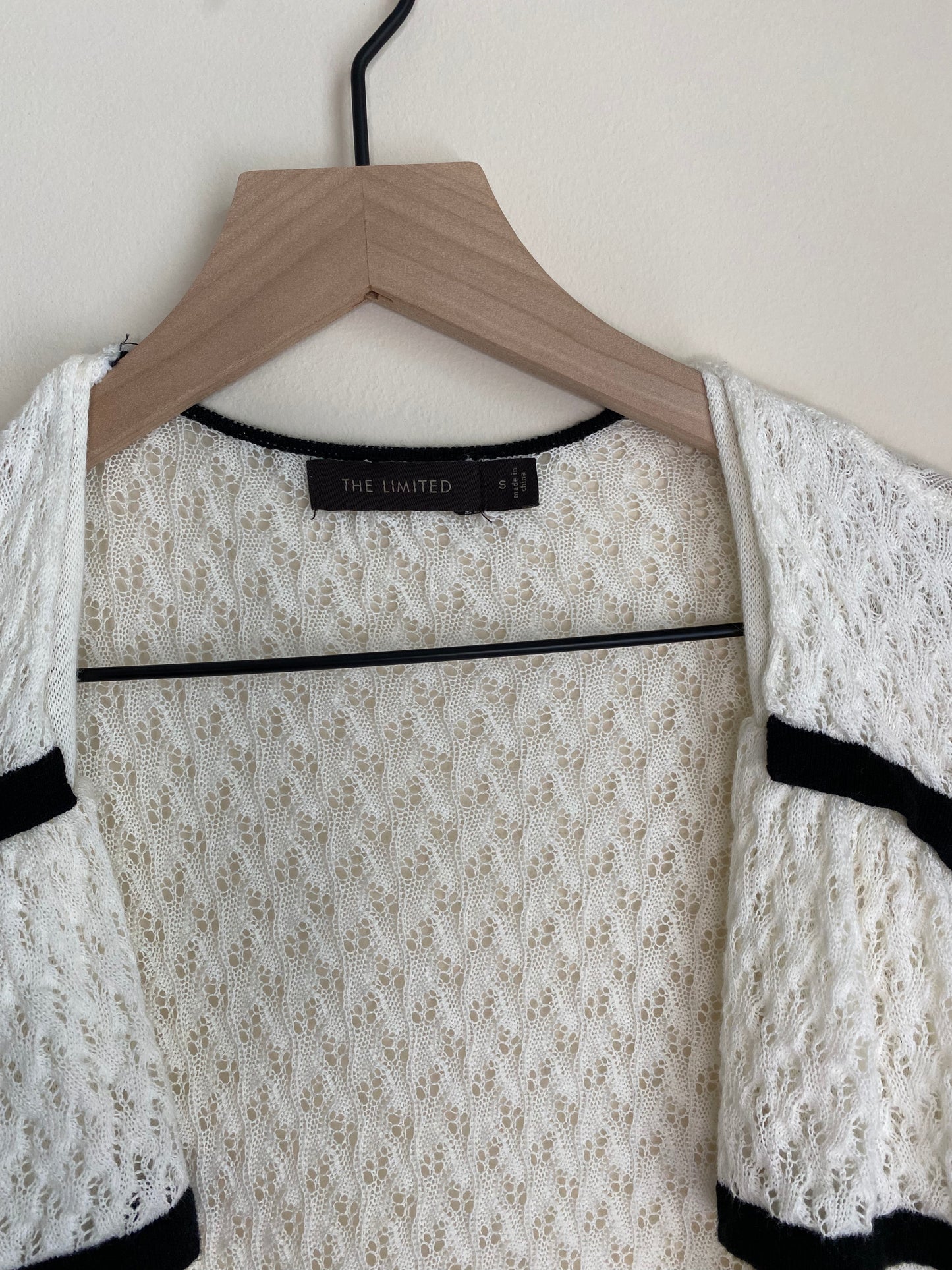 Short Sleeve Ruffle Cardigan