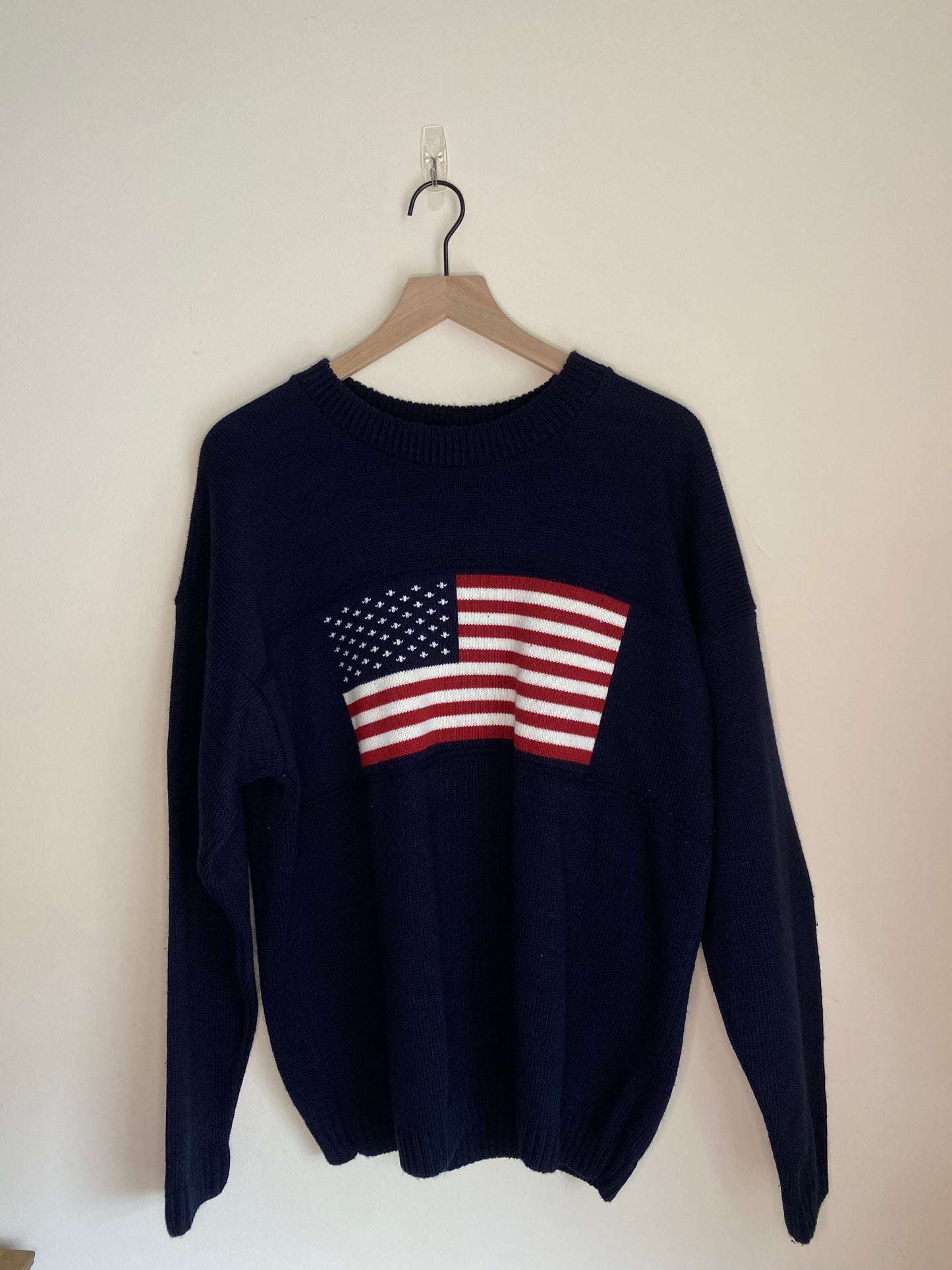 American Flag Sweater