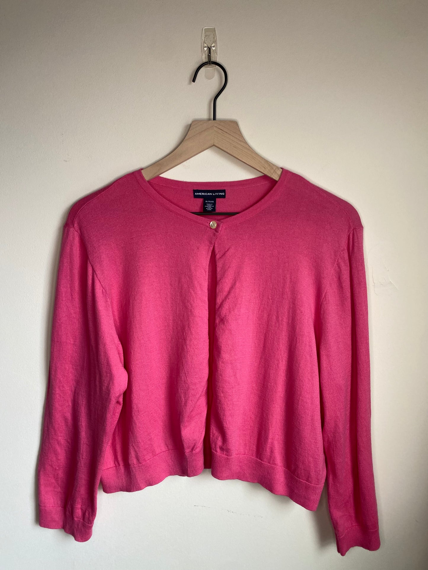 Hot Pink Mini Cardigan